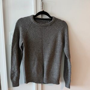 Gray crew neck Sweater